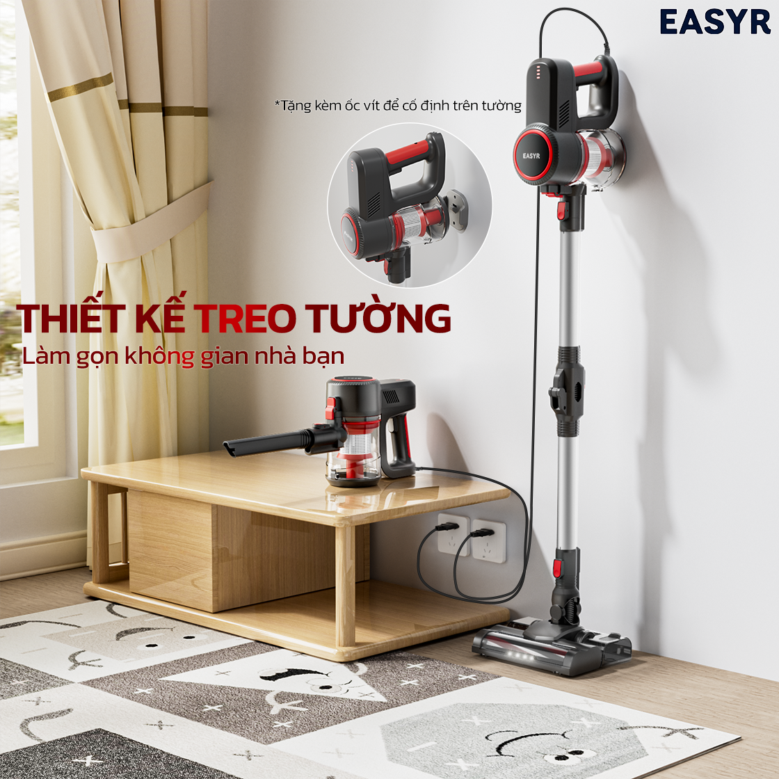 Máy Hút Bụi UC15 Lau Nhà Có Dây Easyr
