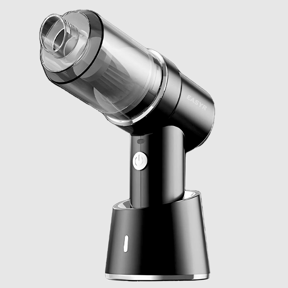 Máy Hút Thổi Bụi Mini EASYR MC08, Lực hút thổi 10.000pa, 
Có dock sạc nhanh