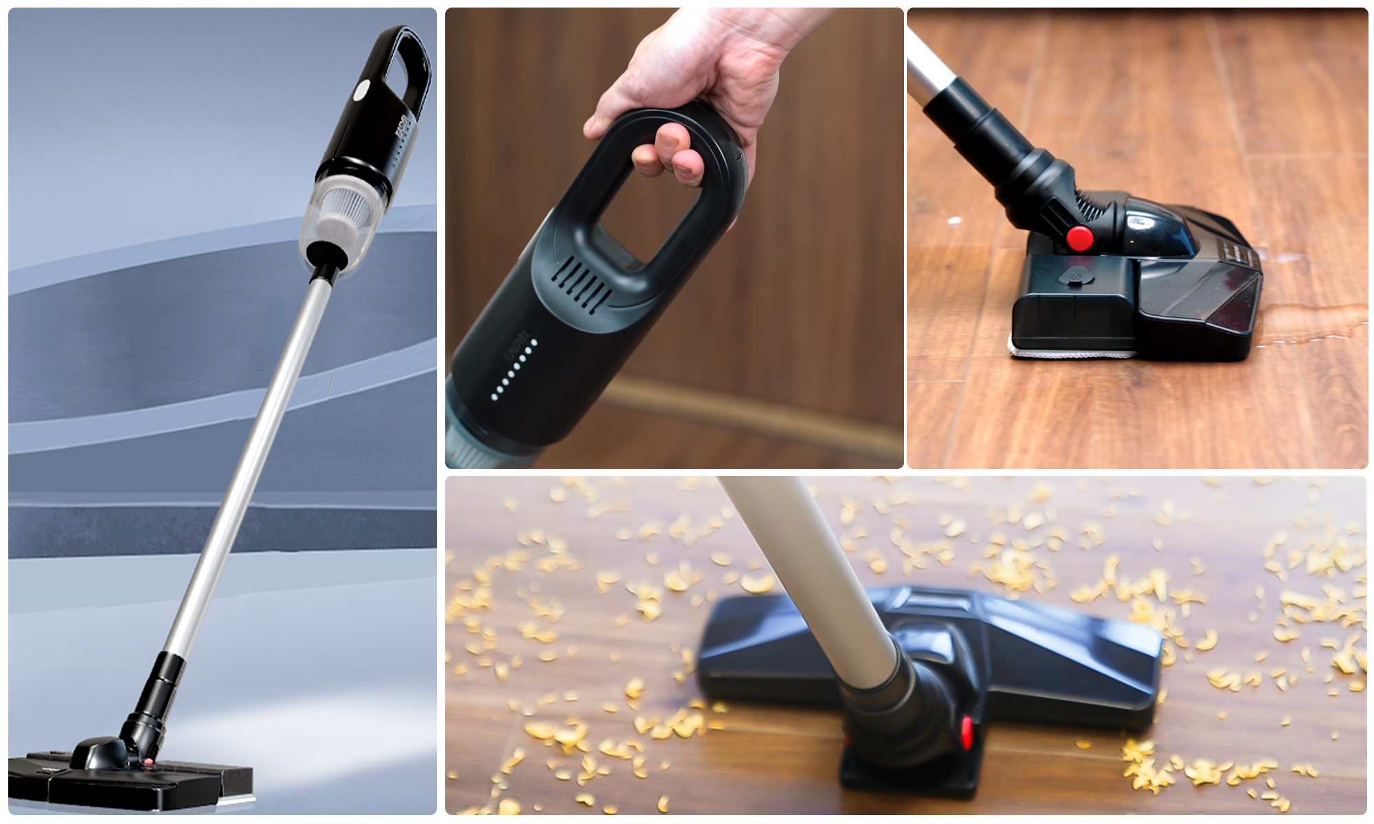 Khám phá sự tiện lợi của công nghệ mới trong máy hút bụi cầm tay không dây. Tận hưởng sự linh hoạt và hiệu quả với những tính năng tiên tiến, giúp bạn dễ dàng làm sạch mọi góc khuất và duy trì không gian sống sạch sẽ mà không cần phải ràng buộc bởi dây điện. Đảm bảo không gian sống của bạn luôn trong tình trạng tốt nhất và mang lại cảm giác thoải mái mỗi ngày.