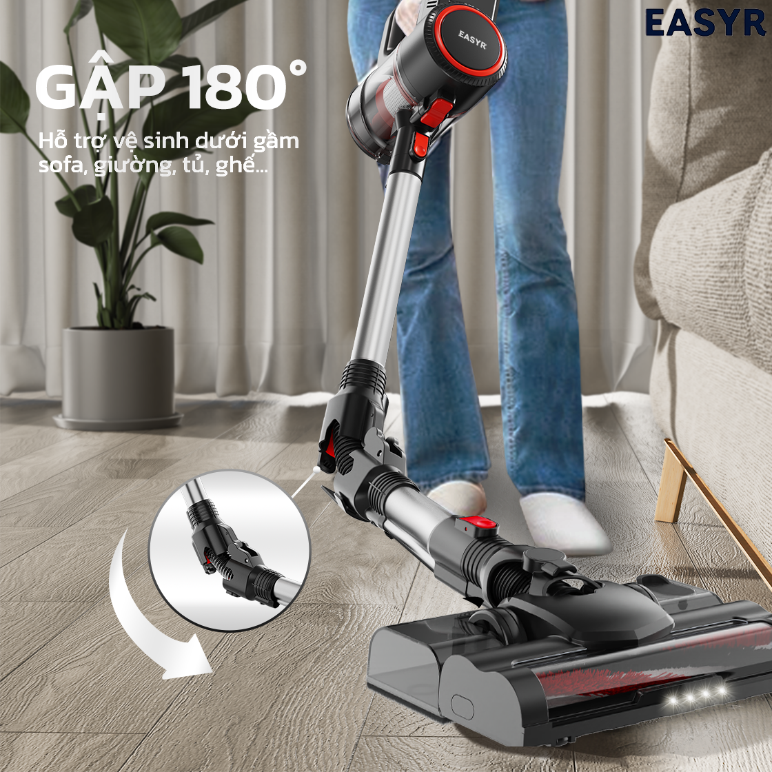 Máy Hút Bụi UC15 Lau Nhà Có Dây Easyr