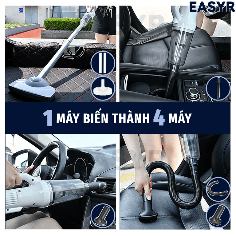 Máy Hút Bụi 4IN1 Không Dây Đa Năng EASYR - EASYR