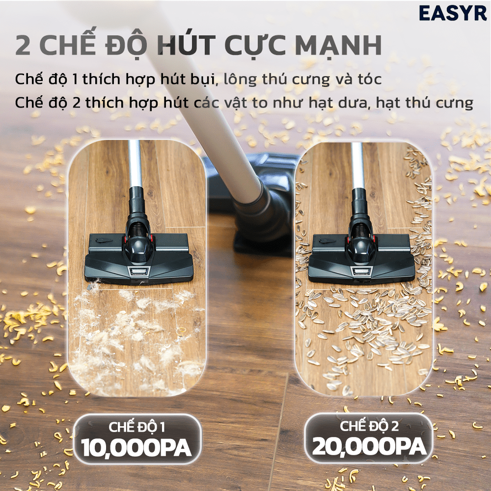 Máy Hút Bụi Lau Nhà MV01 Không Dây - EASYR