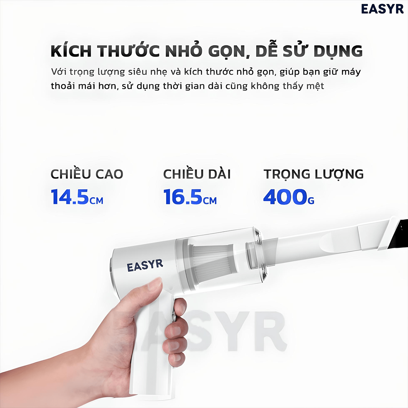 Máy Hút Bụi MC05 Không Dây Mini - EASYR