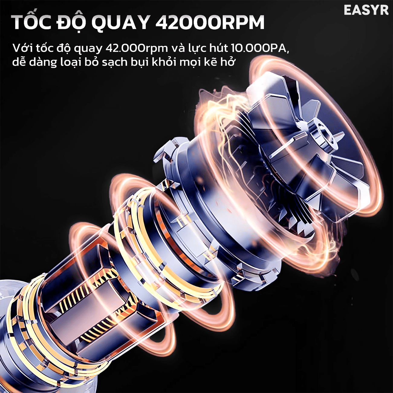 Máy Hút Bụi MC05 Không Dây Mini - EASYR