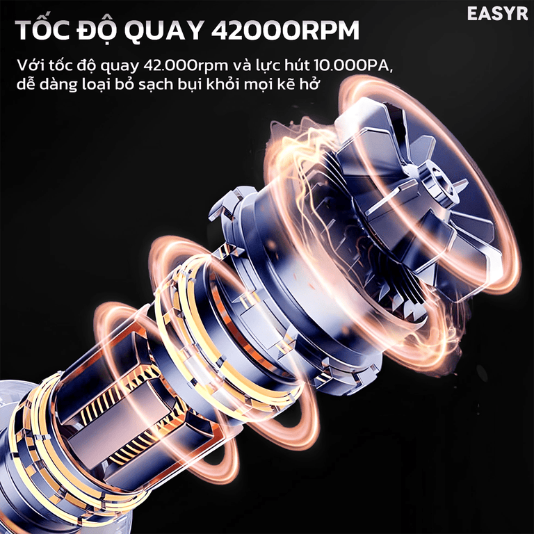 Máy Hút Bụi MC05 Không Dây Mini - EASYR