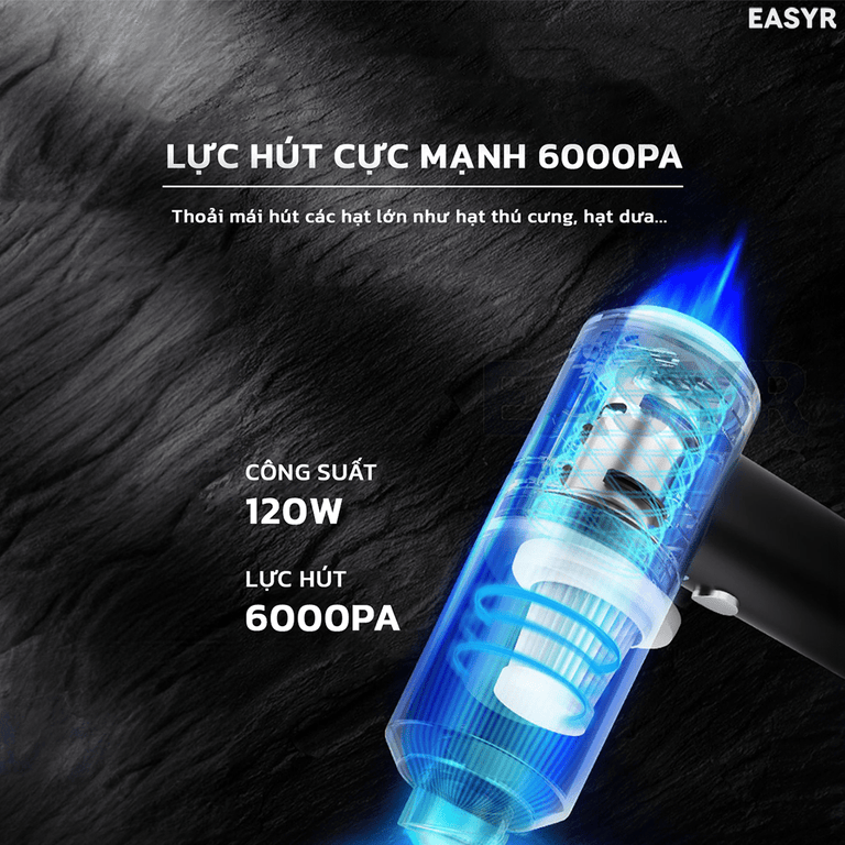 Máy Hút Bụi MC05 Không Dây Mini - EASYR