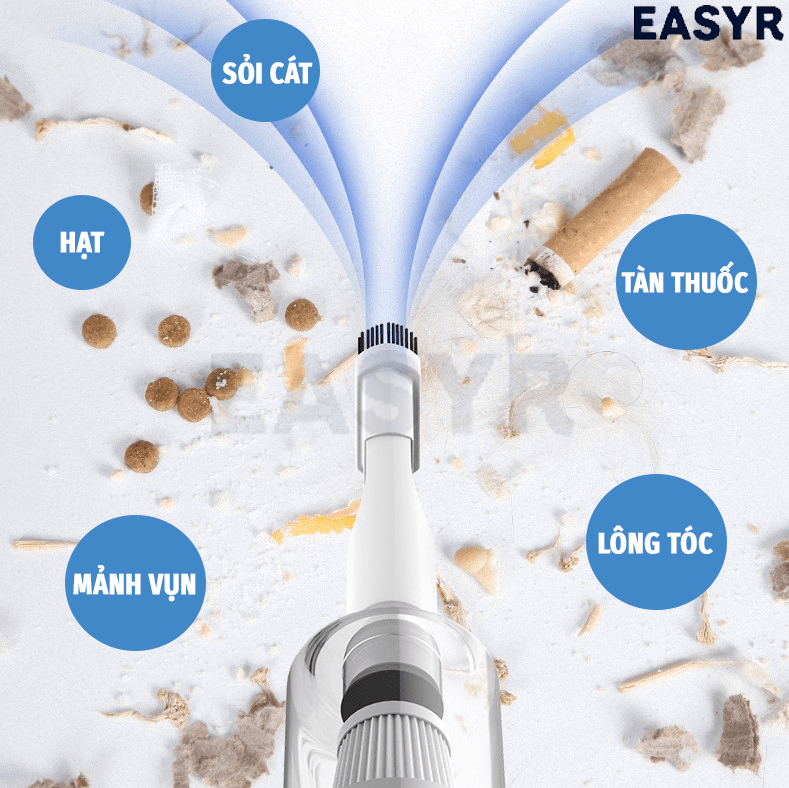 Máy Hút Bụi MC05 Không Dây Mini - EASYR