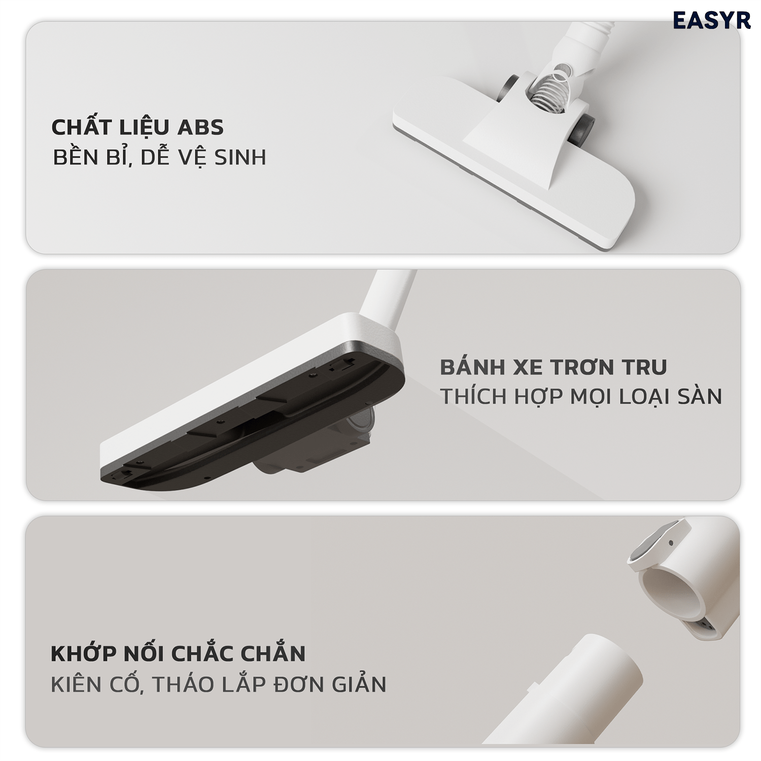 Máy Hút Bụi UC11 Lau Nhà Có Dây Easyr - EASYR