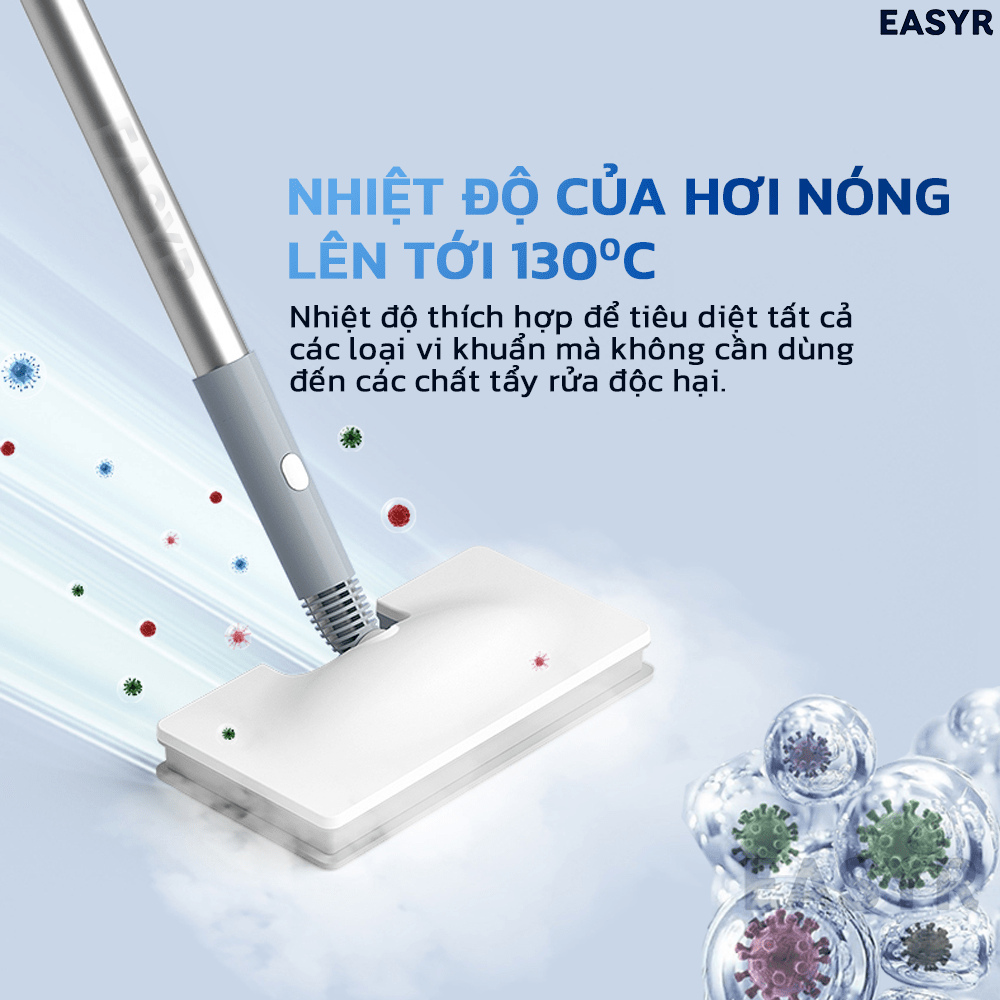 Máy Lau Nhà SM01 Hơi Nước Nóng - EASYR