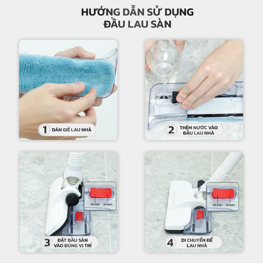 Miếng Lau Nhà UC11 Máy Hút Bụi Lốc Xoáy Có Dây Easyr - EASYR