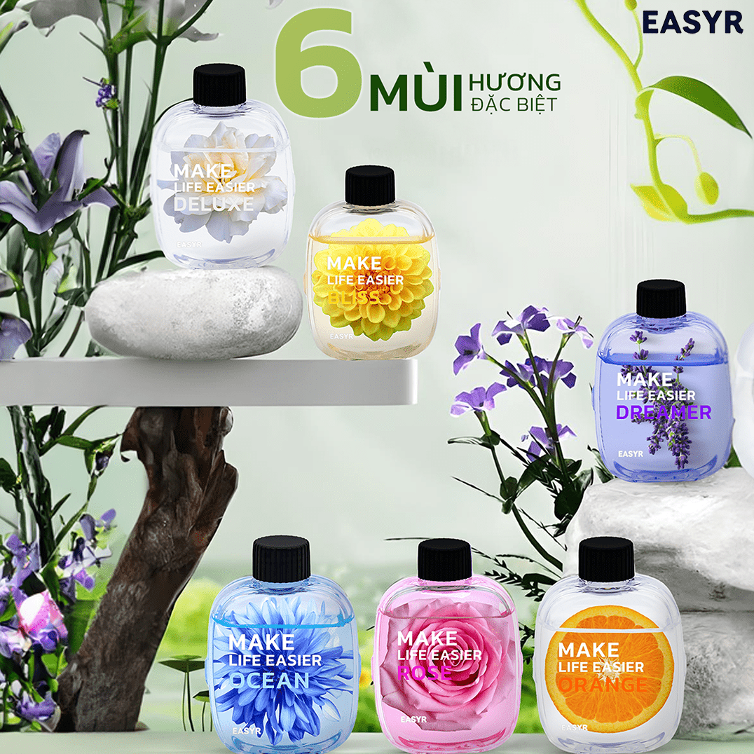 [Quà Tặng] Máy Xông Tinh Dầu WD02 Không Dây EASYR - EASYR