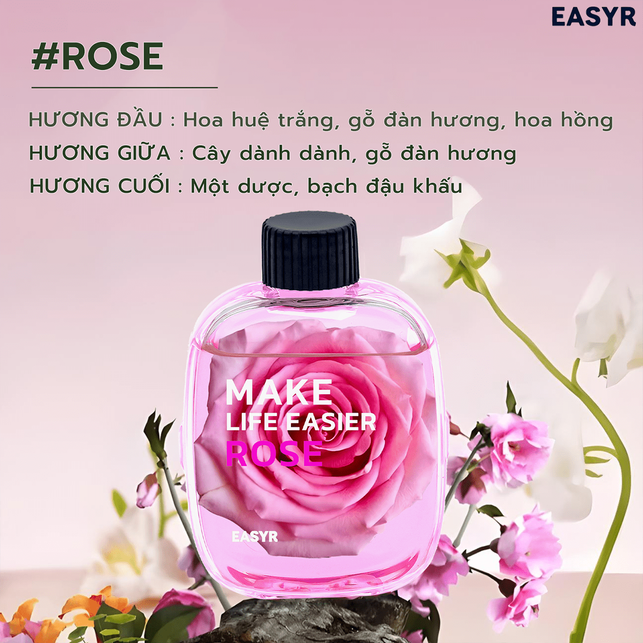 [Quà Tặng] Tinh Dầu WD02 Máy Xông Tinh Dầu Không Dây EASYR - EASYR