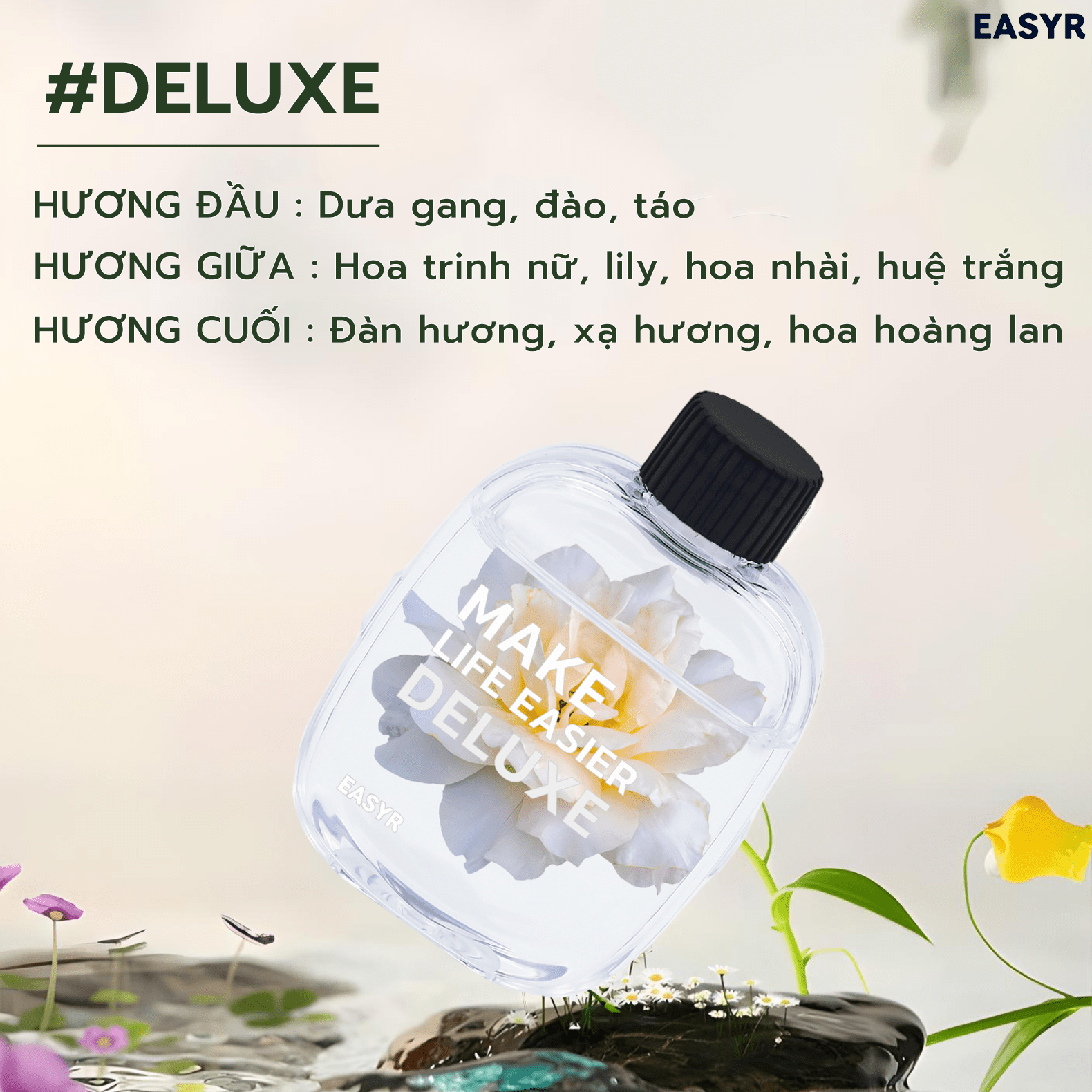 [Quà Tặng] Tinh Dầu WD02 Máy Xông Tinh Dầu Không Dây EASYR - EASYR