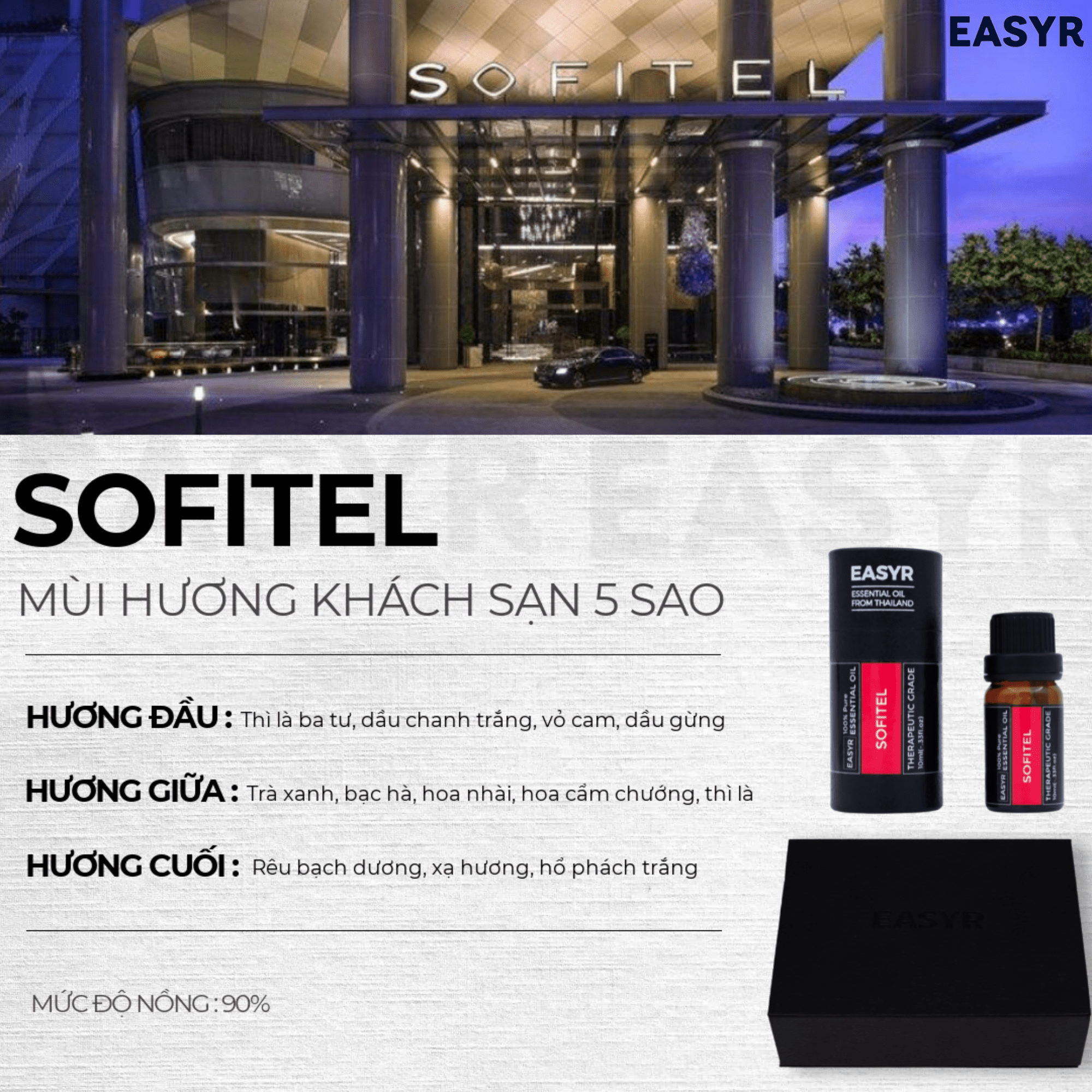 Tinh Dầu Khách Sạn 5 Sao EASYR - EASYR