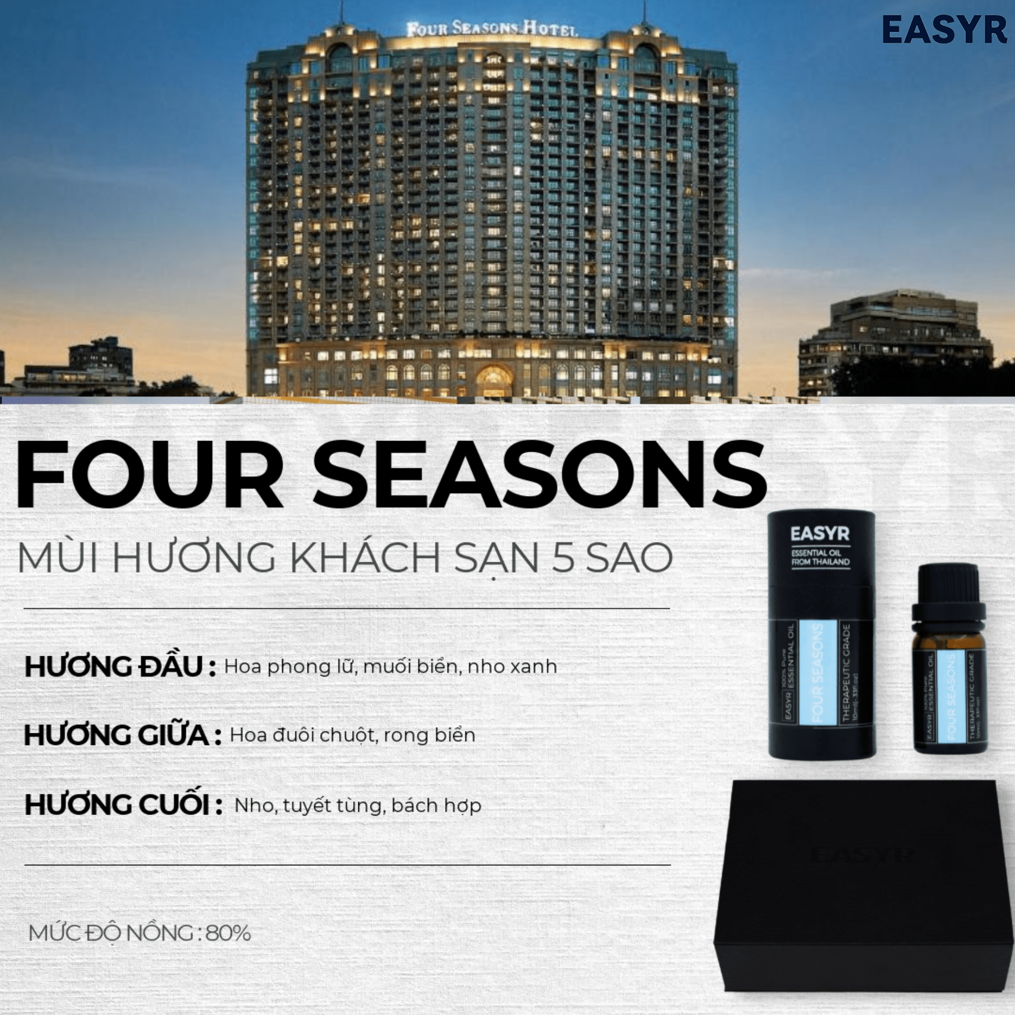 Tinh Dầu Khách Sạn 5 Sao EASYR - EASYR