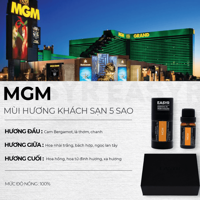 Tinh Dầu Khách Sạn 5 Sao EASYR - EASYR