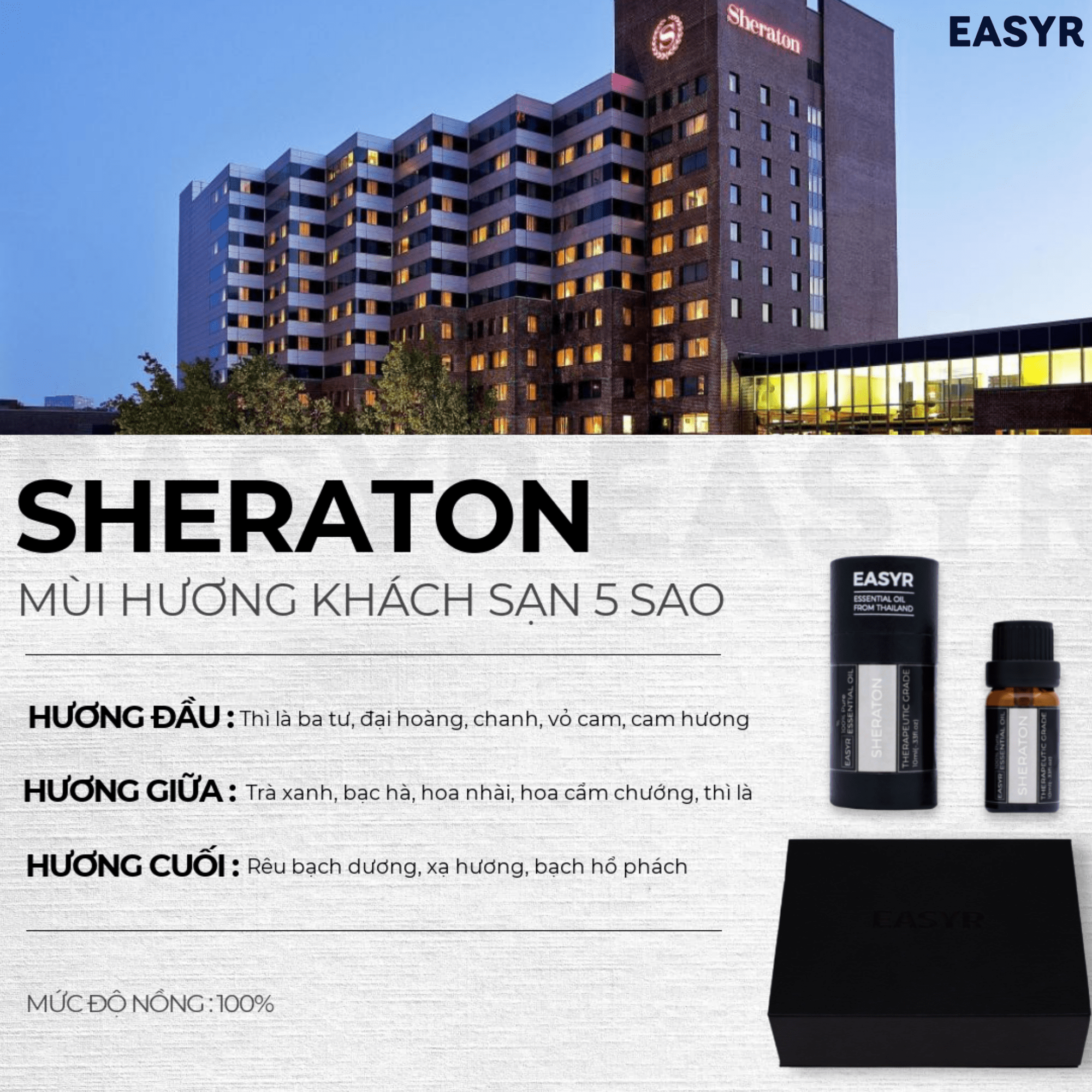 Tinh Dầu Khách Sạn 5 Sao EASYR - EASYR